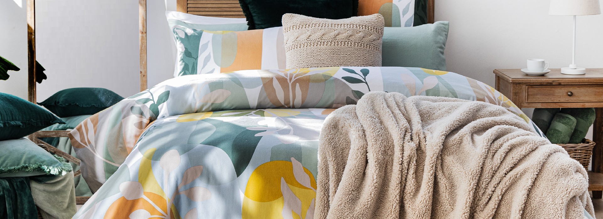 Brushed Cotton Duvet Cover Sets Volpes