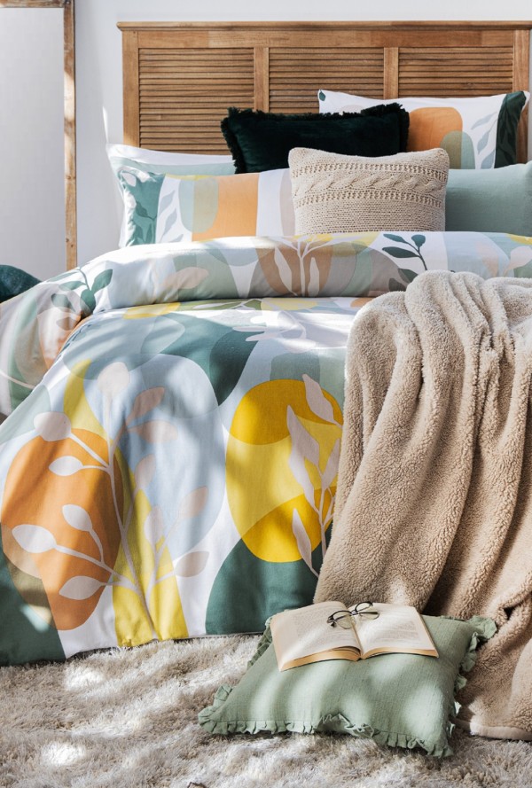 Brushed Cotton Duvet Cover Sets Volpes