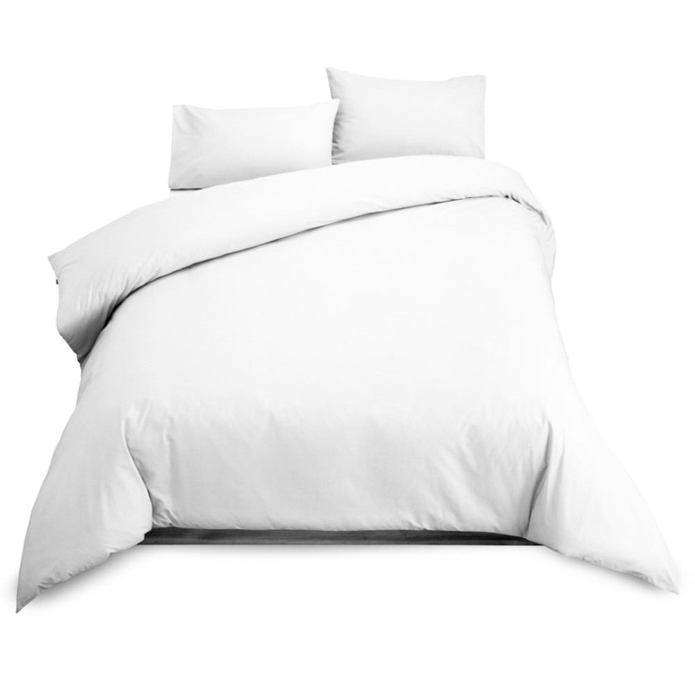 White Cotton 200tc Duvet Cover Set Volpes