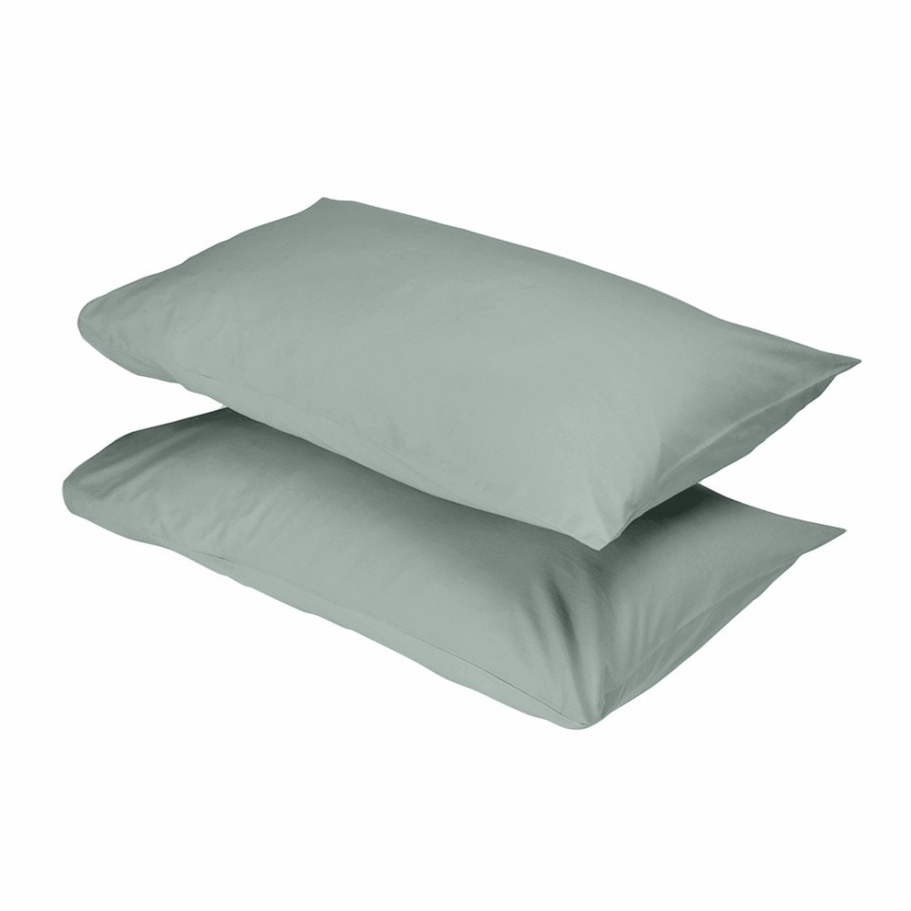 Duck Egg 200tc Cotton Pillowcase Volpes