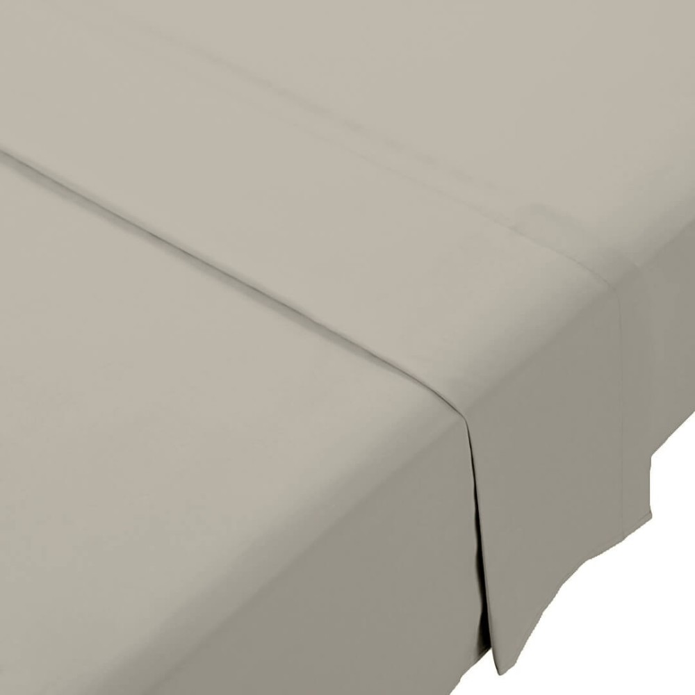 NATURAL 800TC EGYPTIAN COTTON FLAT SHEET Volpes