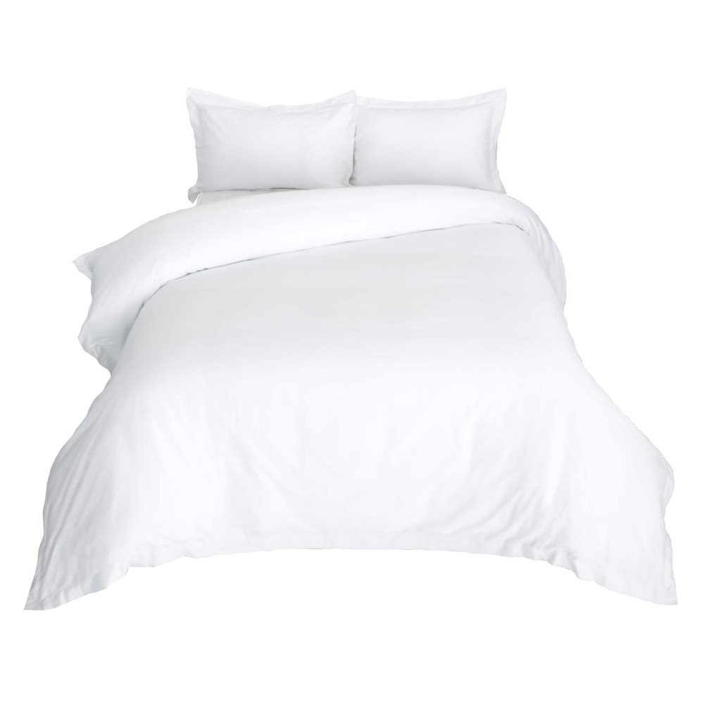 OXFORD WHITE 800TC EGYPTIAN COTTON DUVET COVER SET Volpes