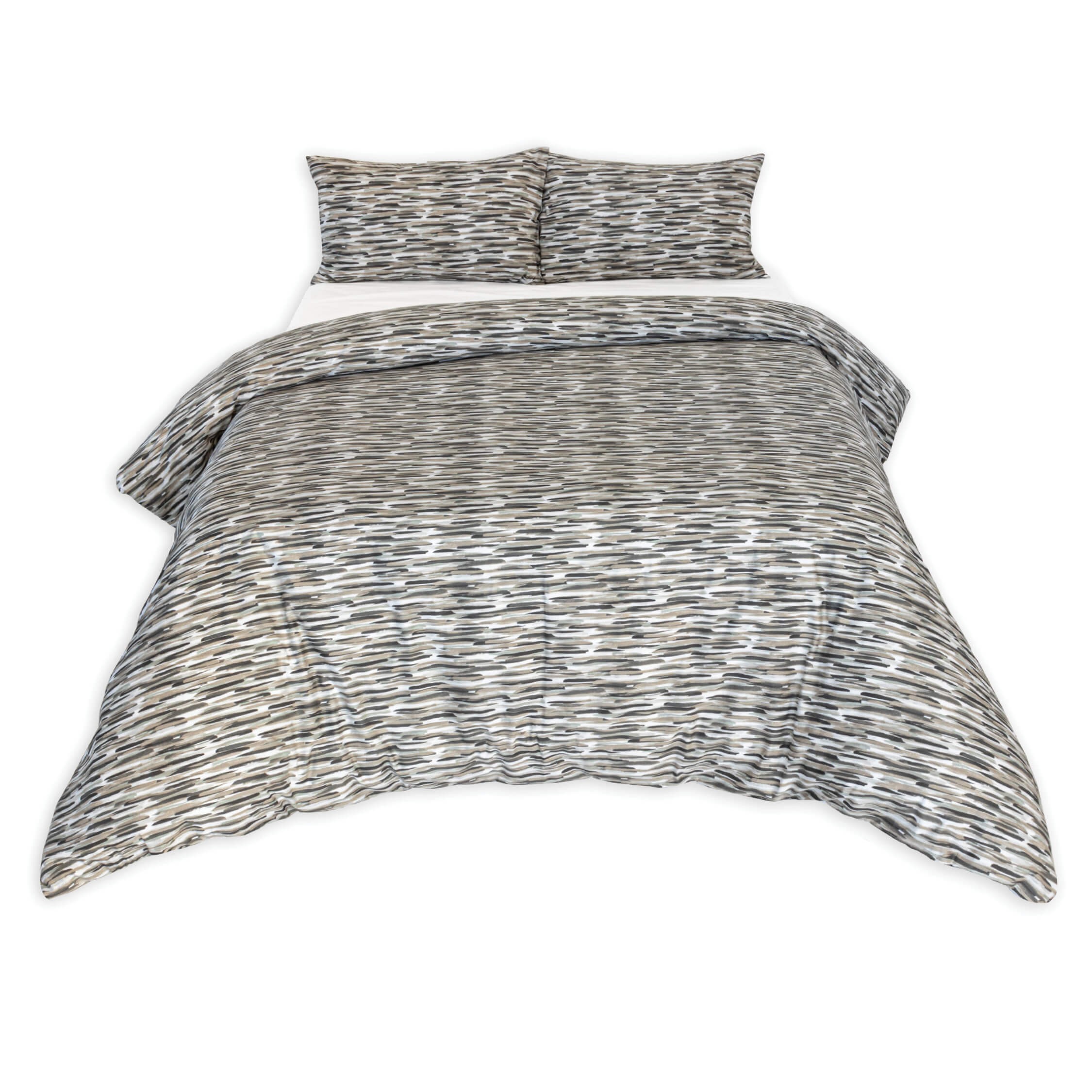 LUCAS CHARCOAL DUVET COVER SET Volpes