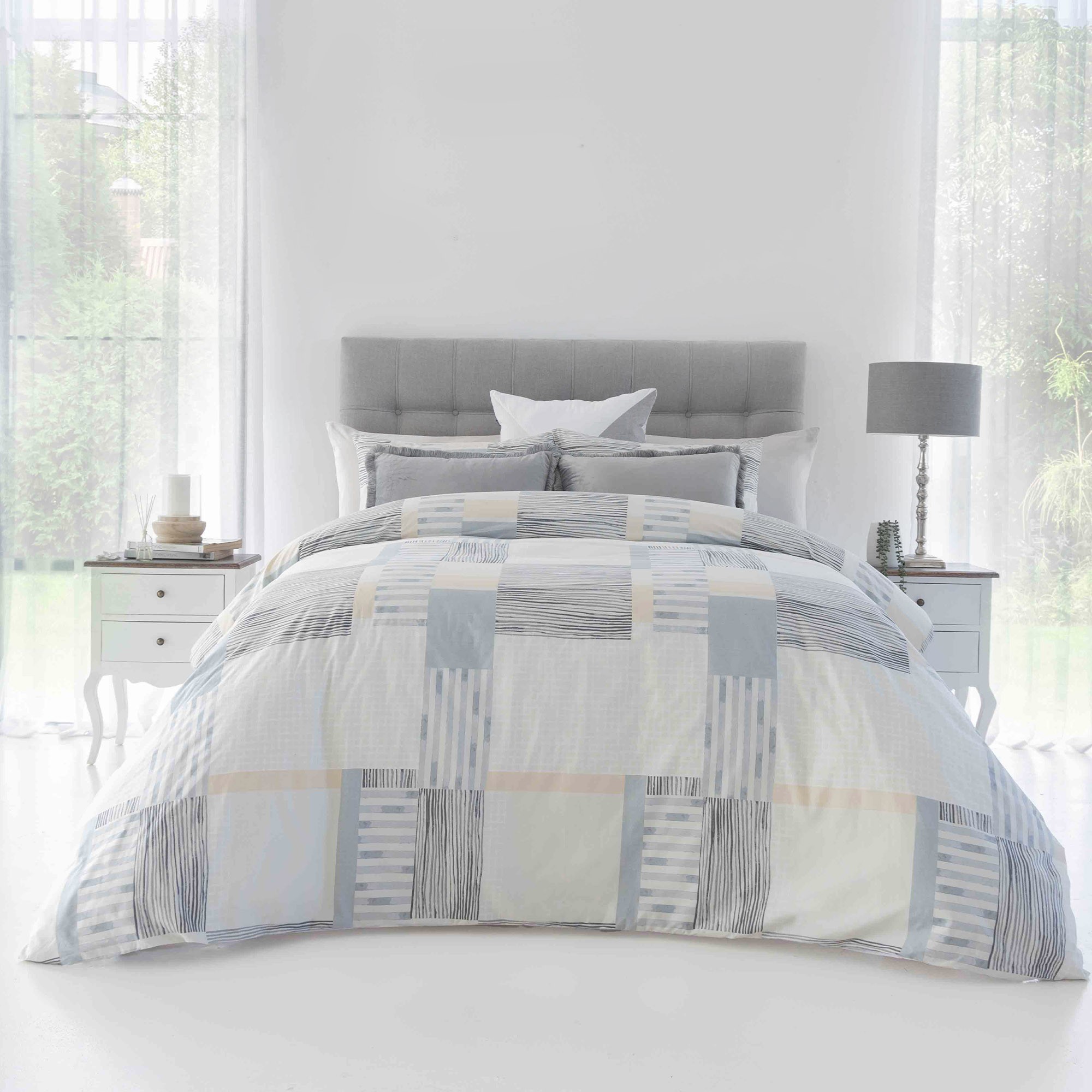 ster Grey Duvet Cover Set Volpes