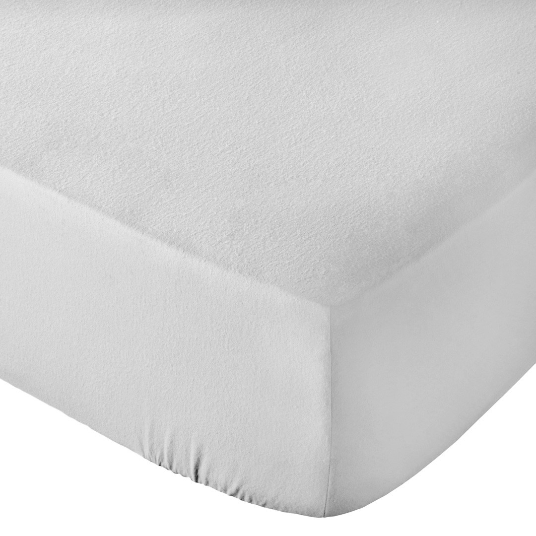 GREY WINTER COTTON FITTED SHEET Volpes