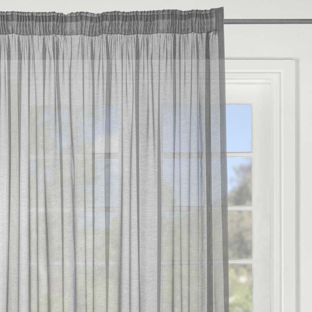 Silver Mystical Voile Curtain Volpes