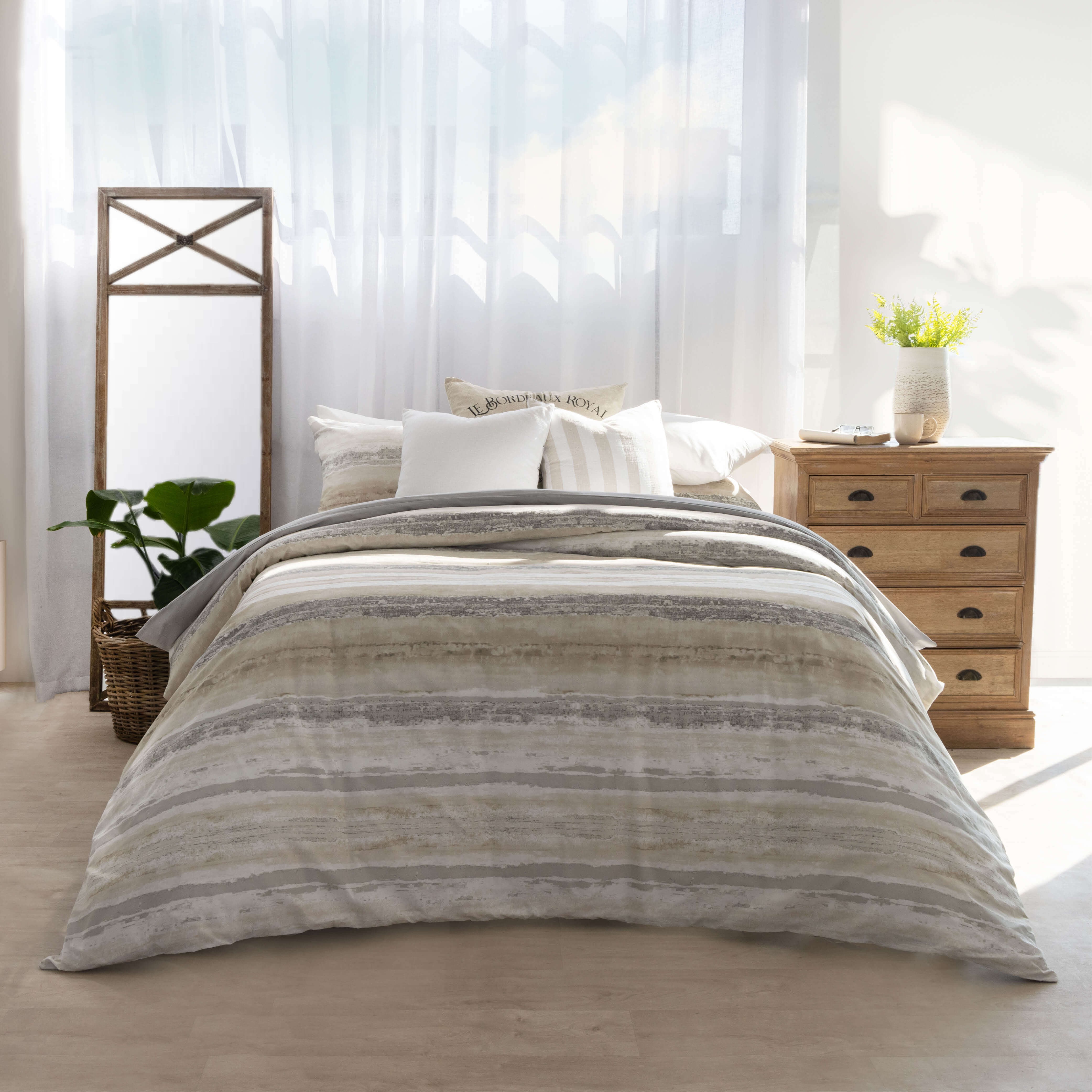 Fen Natural Duvet Cover Set Volpes