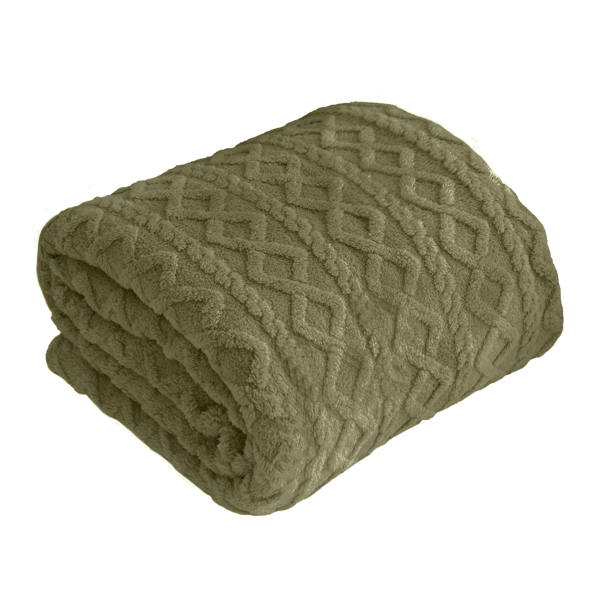 Sloan Olive Throw Volpes