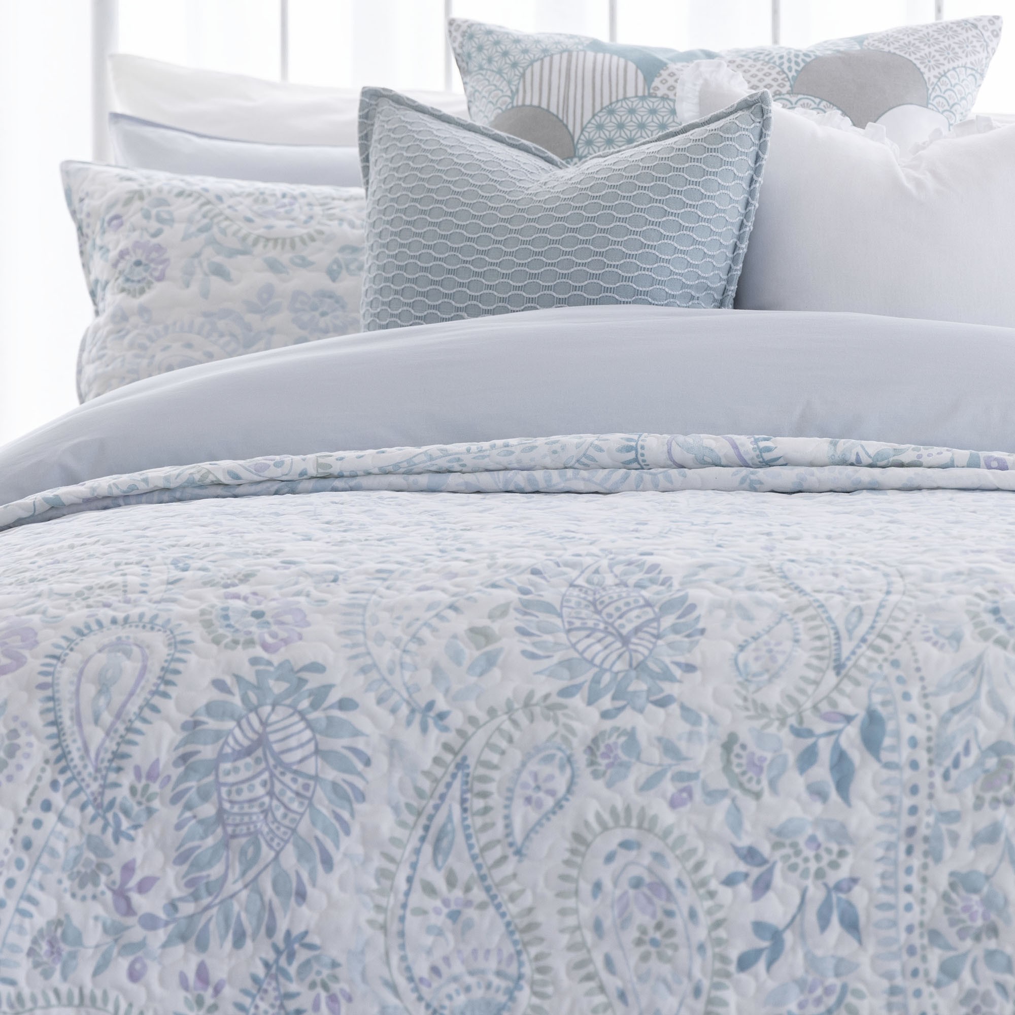 BENITA LILAC QUILT SET Volpes