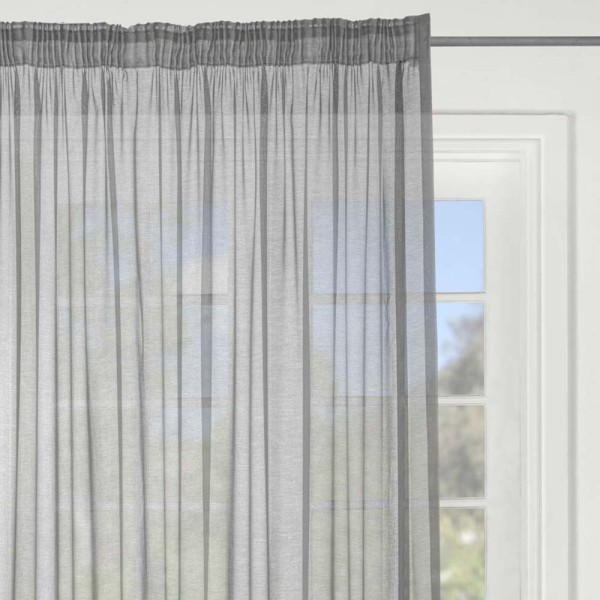 Silver Mystical Voile Curtain Volpes