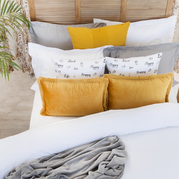 Oxford White 300tc Egyptian Cotton Duvet Cover Set Volpes