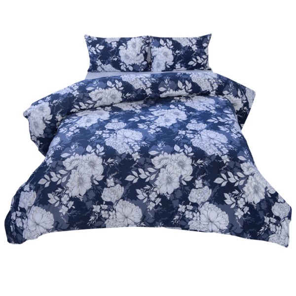 Azalia Midnight Blue Duvet Cover Set Volpes